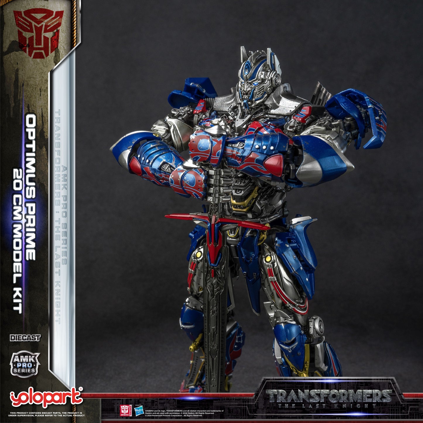 トランスフォーマー 最後の騎士王 - 20cm オプティマスプライム モデルキット - AMK PROシリーズ