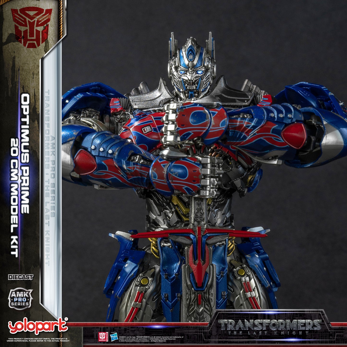 トランスフォーマー 最後の騎士王 - 20cm オプティマスプライム モデルキット - AMK PROシリーズ