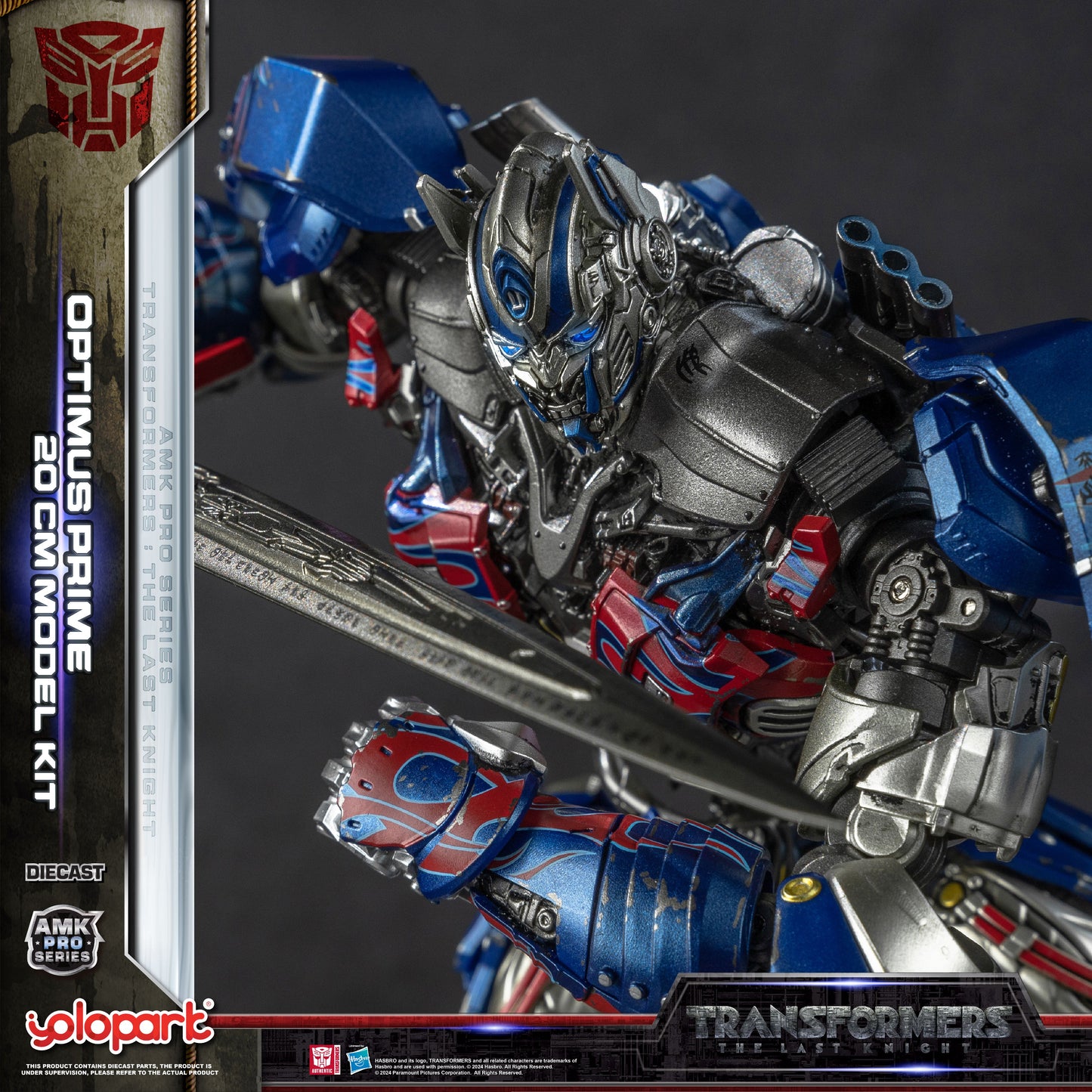 トランスフォーマー 最後の騎士王 - 20cm オプティマスプライム モデルキット - AMK PROシリーズ