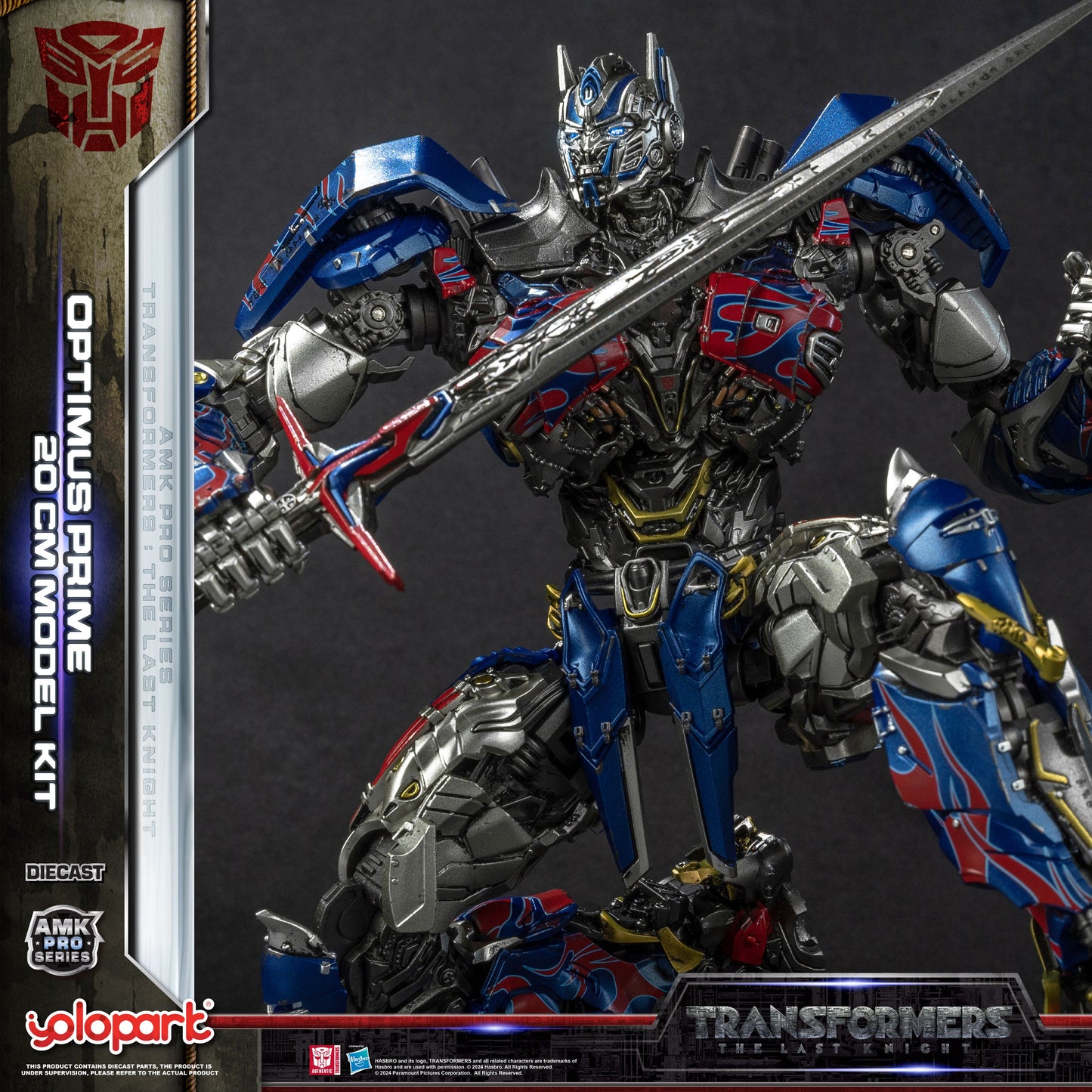 トランスフォーマー 最後の騎士王 - 20cm オプティマスプライム モデルキット - AMK PROシリーズ