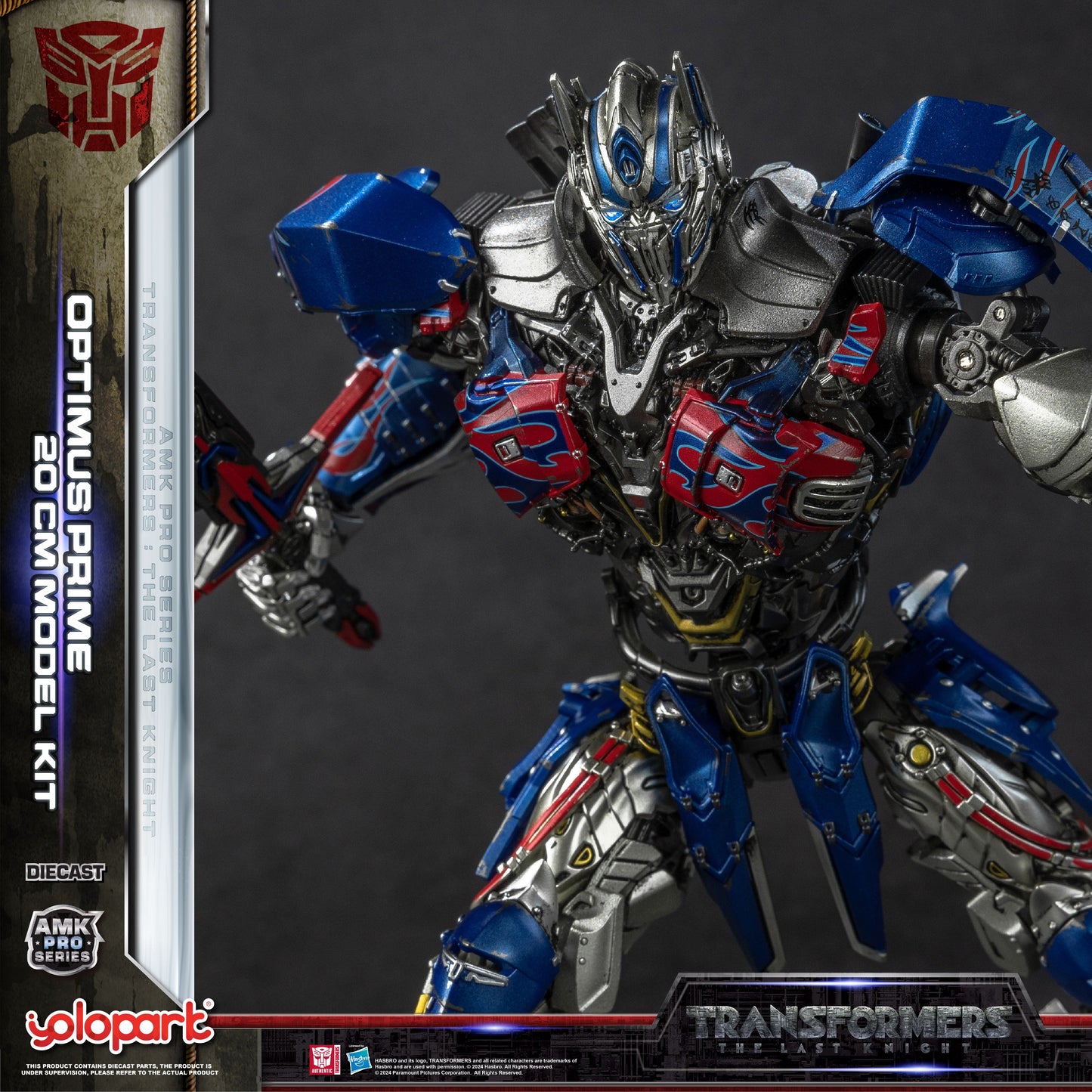 トランスフォーマー 最後の騎士王 - 20cm オプティマスプライム モデルキット - AMK PROシリーズ