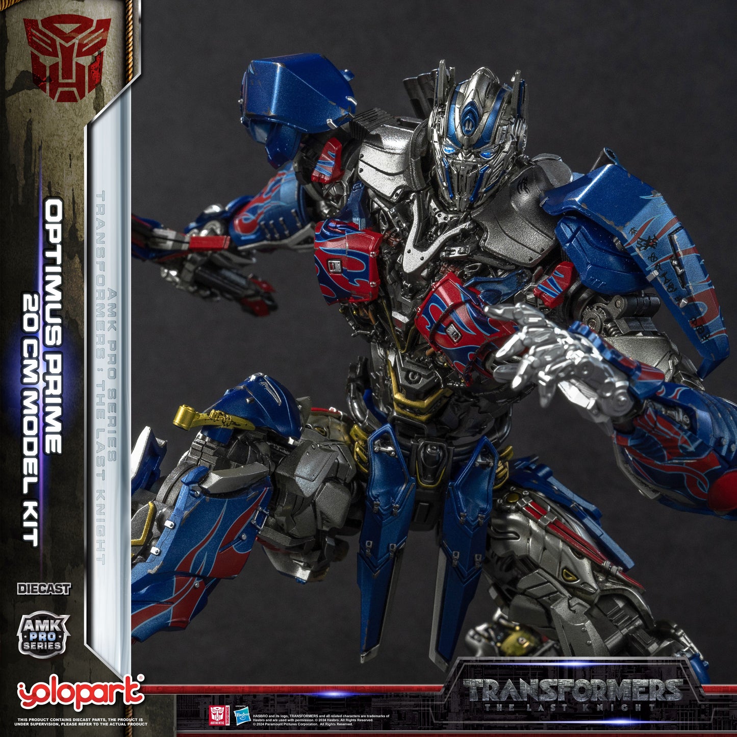 トランスフォーマー 最後の騎士王 - 20cm オプティマスプライム モデルキット - AMK PROシリーズ