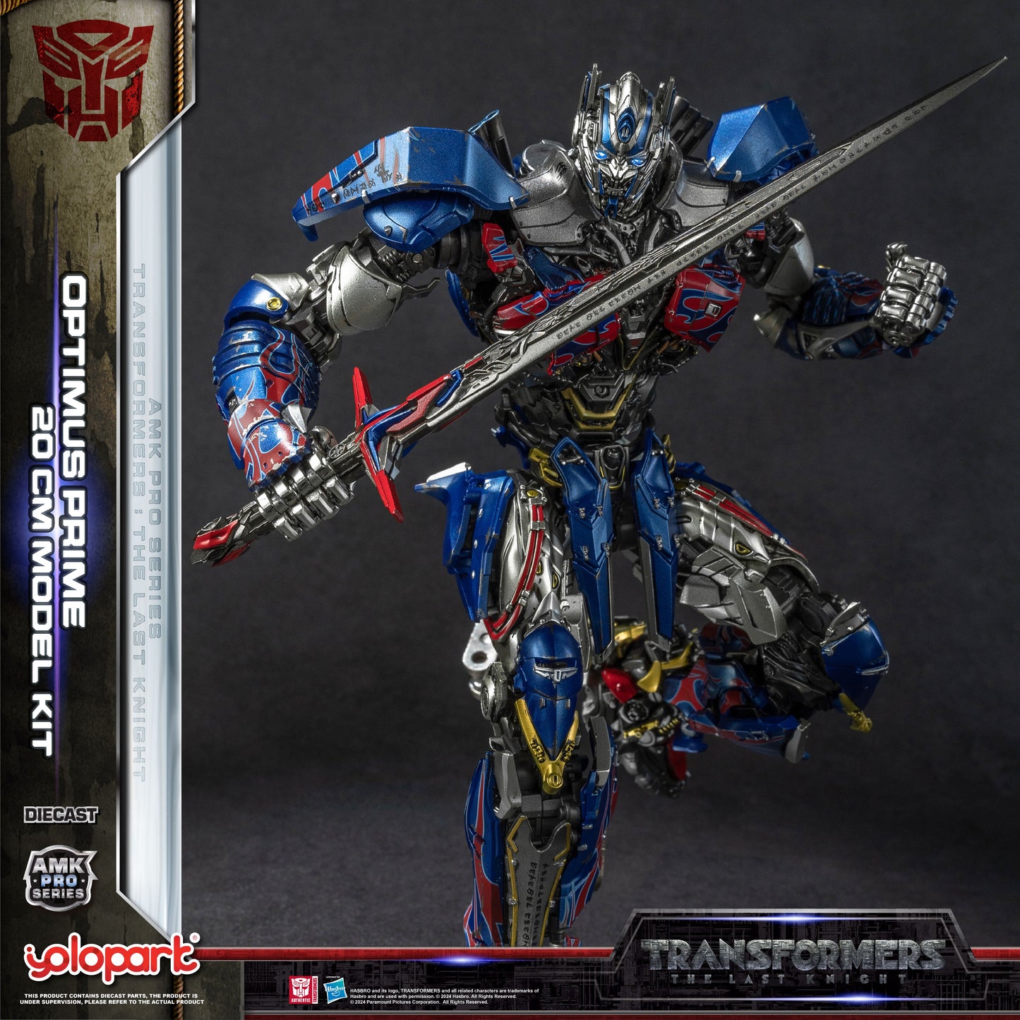 トランスフォーマー 最後の騎士王 - 20cm オプティマスプライム モデルキット - AMK PROシリーズ