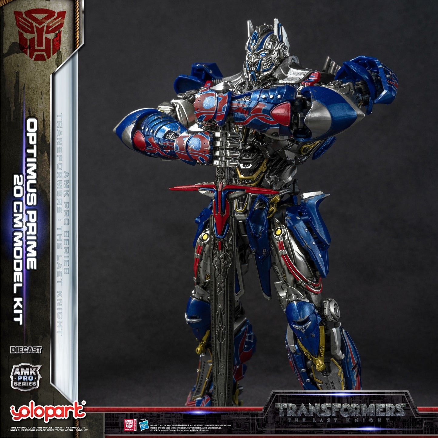 トランスフォーマー 最後の騎士王 - 20cm オプティマスプライム モデルキット - AMK PROシリーズ