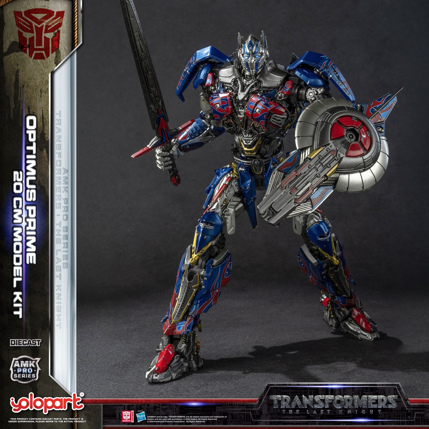 トランスフォーマー 最後の騎士王 - 20cm オプティマスプライム モデルキット - AMK PROシリーズ