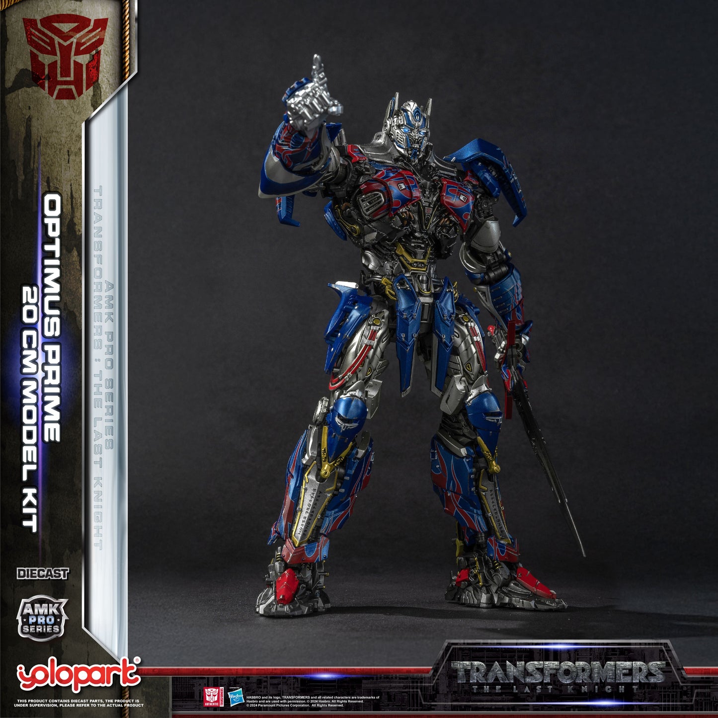 トランスフォーマー 最後の騎士王 - 20cm オプティマスプライム モデルキット - AMK PROシリーズ
