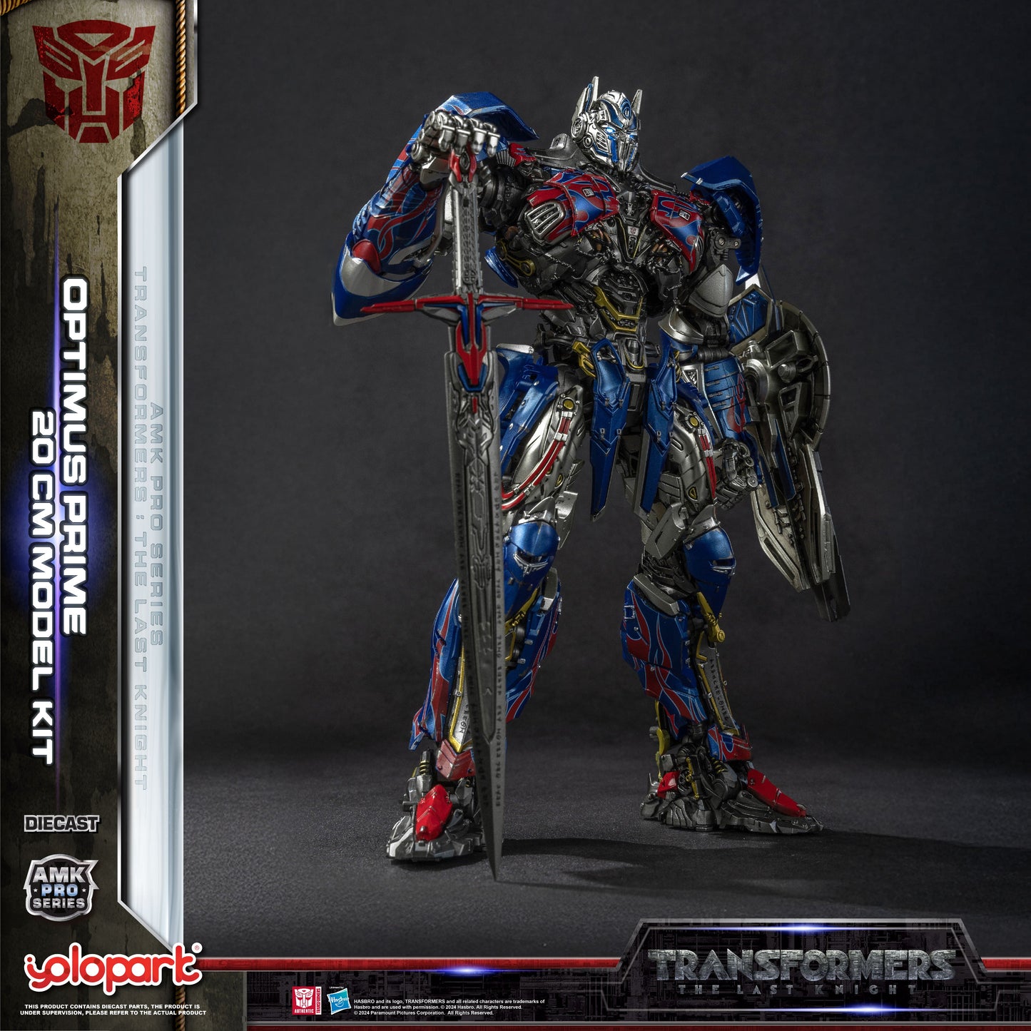 トランスフォーマー 最後の騎士王 - 20cm オプティマスプライム モデルキット - AMK PROシリーズ