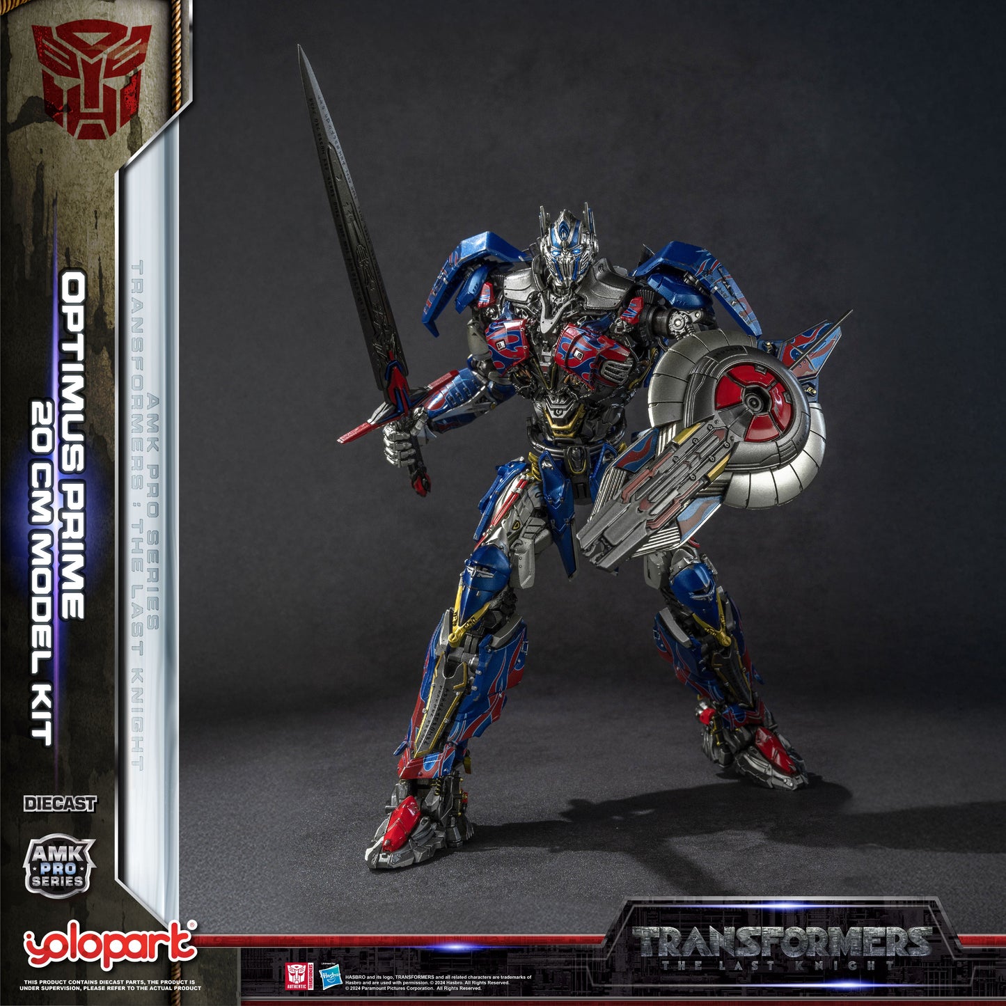 トランスフォーマー 最後の騎士王 - 20cm オプティマスプライム モデルキット - AMK PROシリーズ