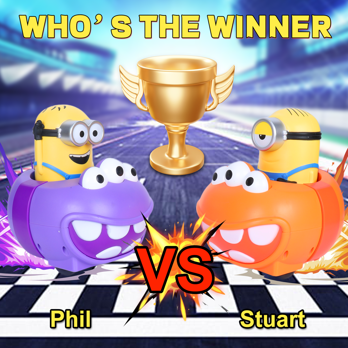 YOLOPARK Minions Remote Control Car - W