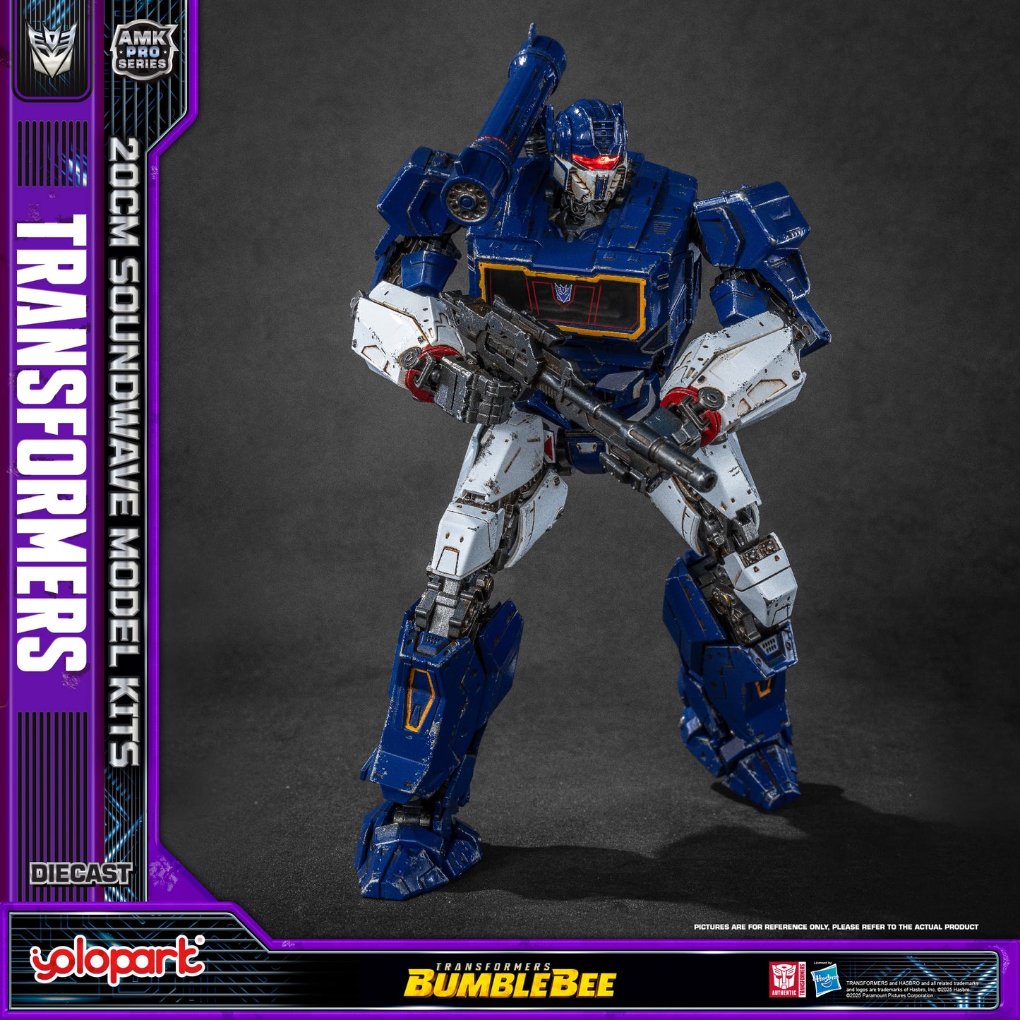 YOLOPARK Transformers Toys-Soundwave - W