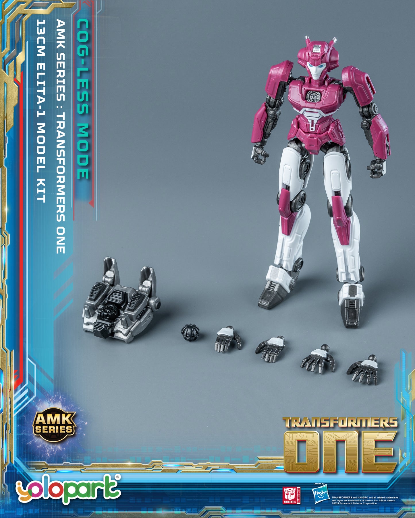 YOLOPARK AMK 시리즈 TFOne Elita-1 코그리스 모드 모델 키트