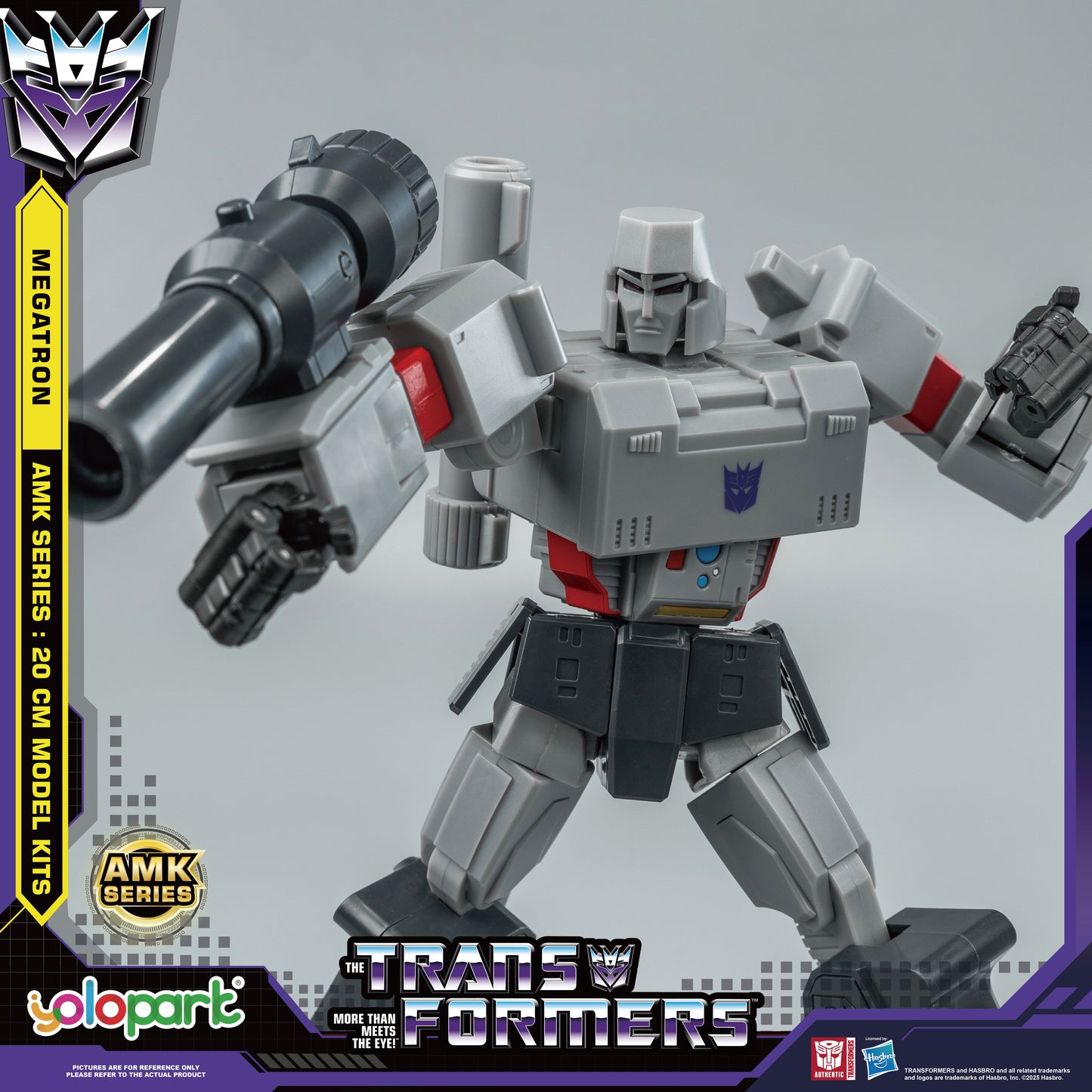 YOLOPARK Transformers Toy AMK G1 Megatron-W