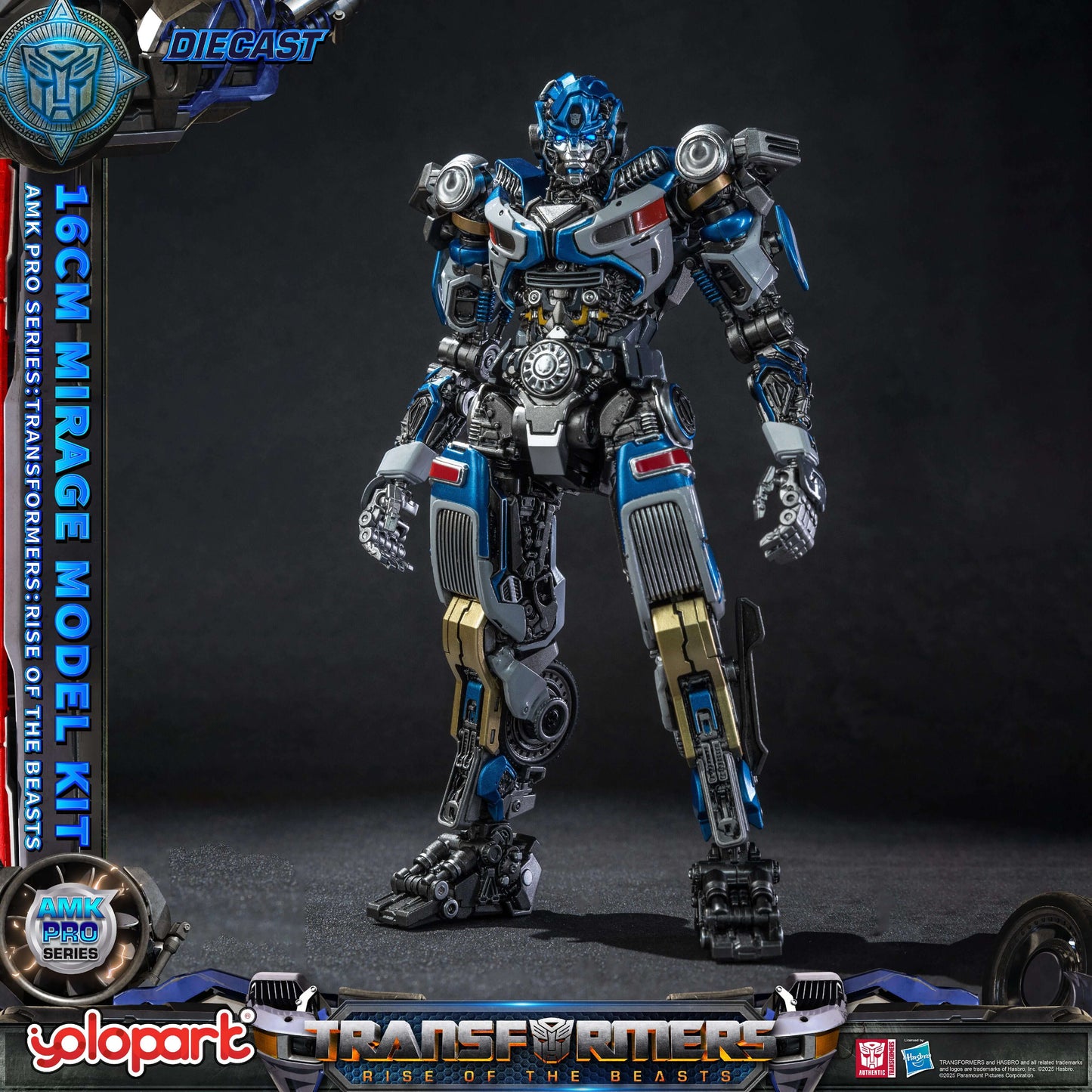 Transformers: Rise of the Beasts - 16cm Mirage Model Kit - AMK PRO Series - Yolopark