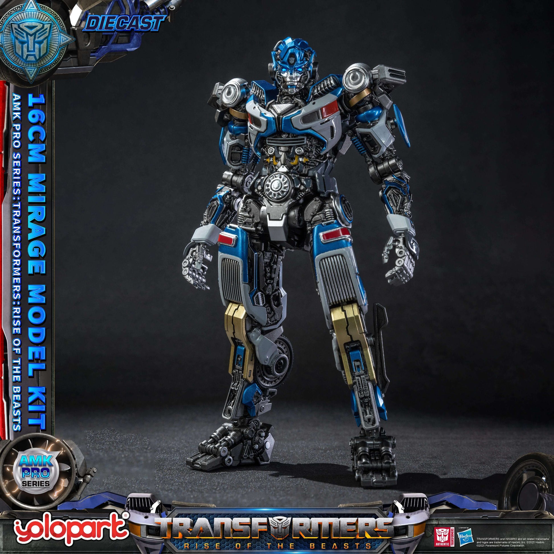 Transformers: Rise of the Beasts - 16cm Mirage Model Kit - AMK PRO Series - Yolopark