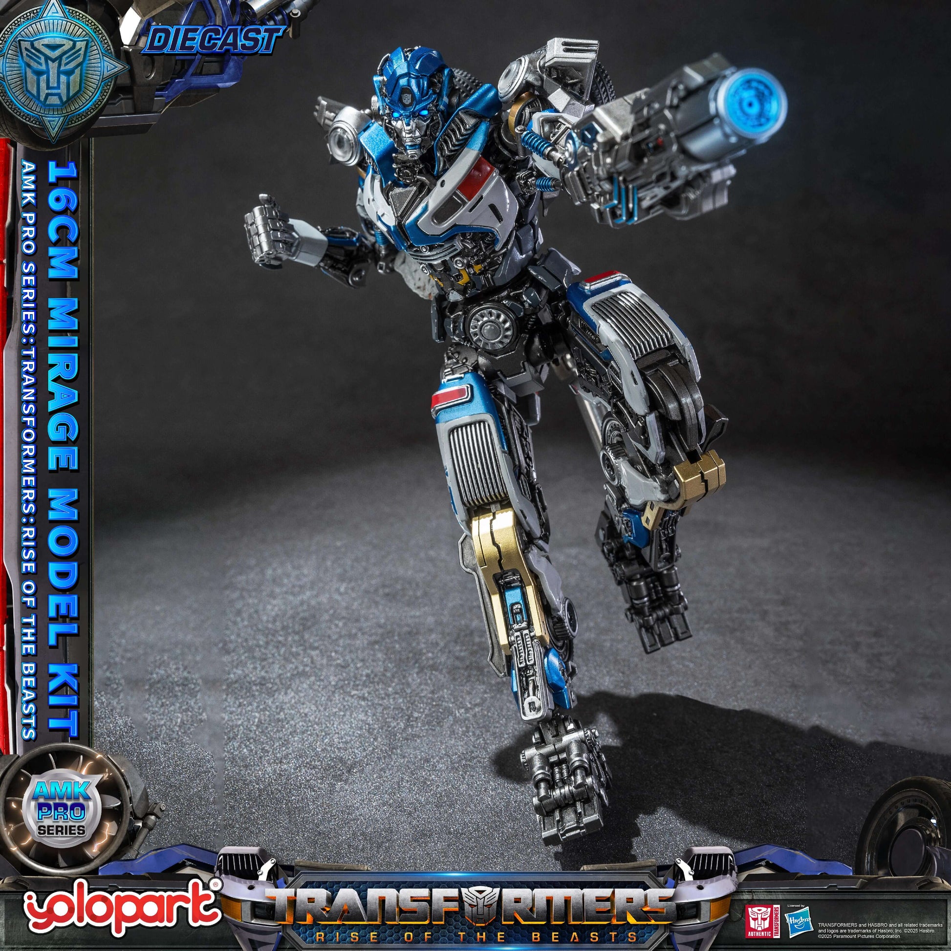 Transformers: Rise of the Beasts - 16cm Mirage Model Kit - AMK PRO Series - Yolopark